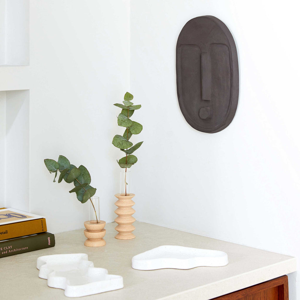 Totem Wooden Vase