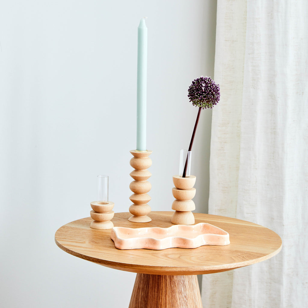 Totem Wooden Vase